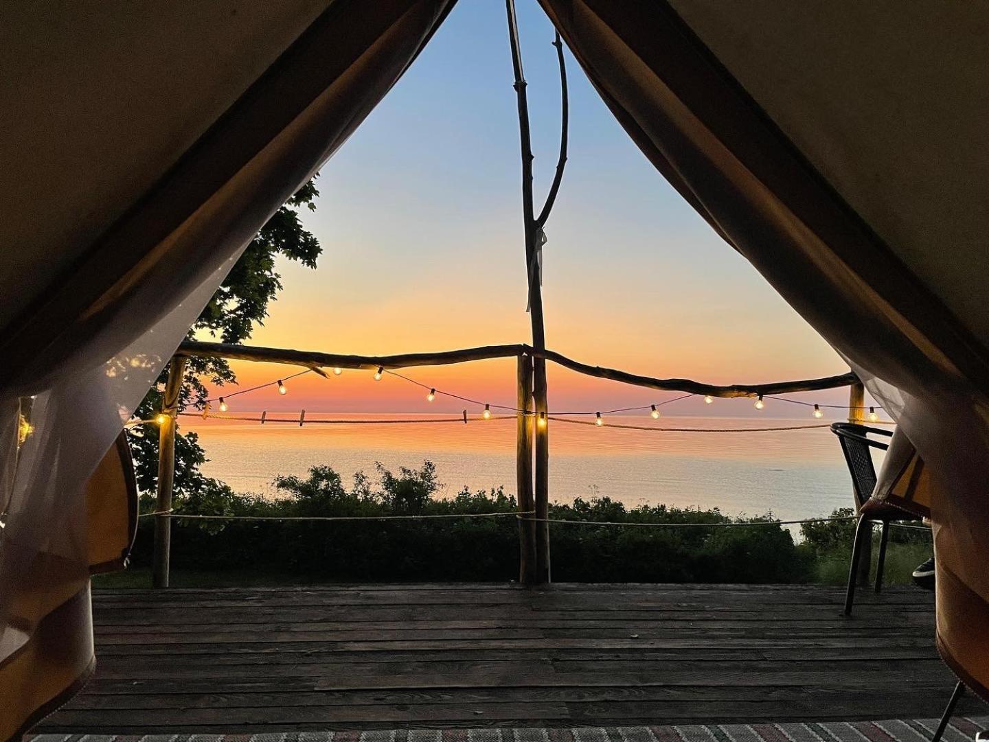 Mereaeaere Glamping Ja Rannamaja Liimala Esterno foto