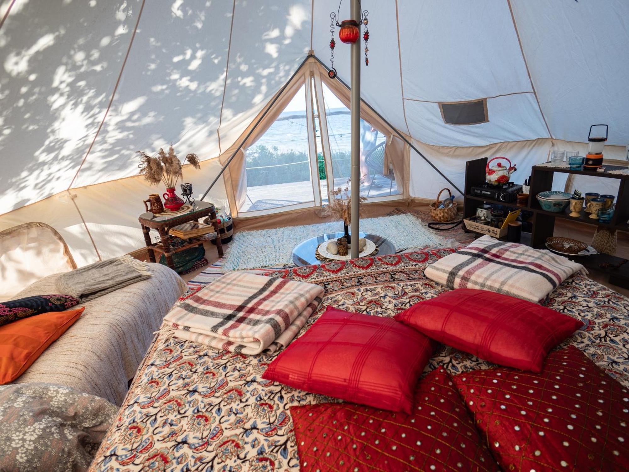 Mereaeaere Glamping Ja Rannamaja Liimala Esterno foto